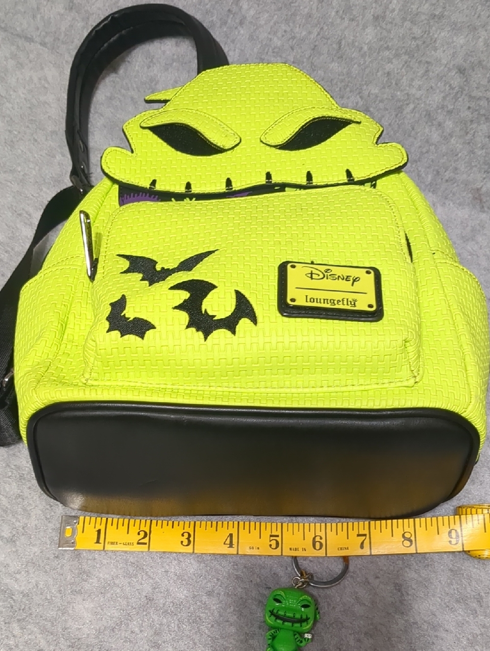 Disney Parks Loungefly Oogie Boogie NBC Mini Backpack Glow in the Dark - Picture 12 of 15